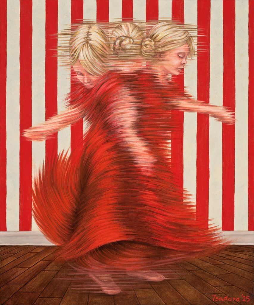 A Study in Movement painting by Isadora Hale